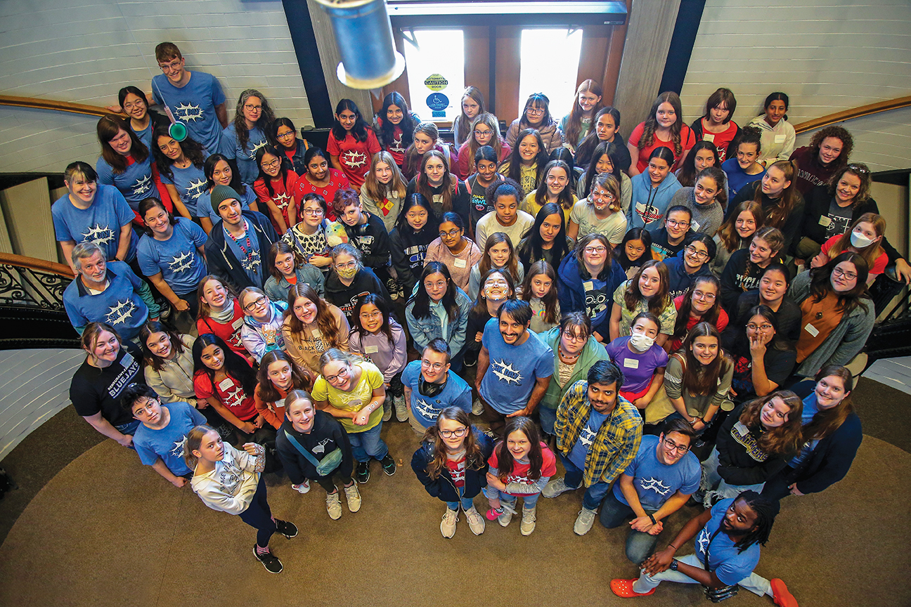 Students from SK day in the memorial union